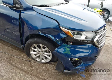 2021 Chevrolet Equinox Awd Lt из США, поврежденный, VIN 3GNAXUEV0ML331978